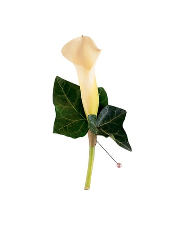 Miniature Calla Boutonniere